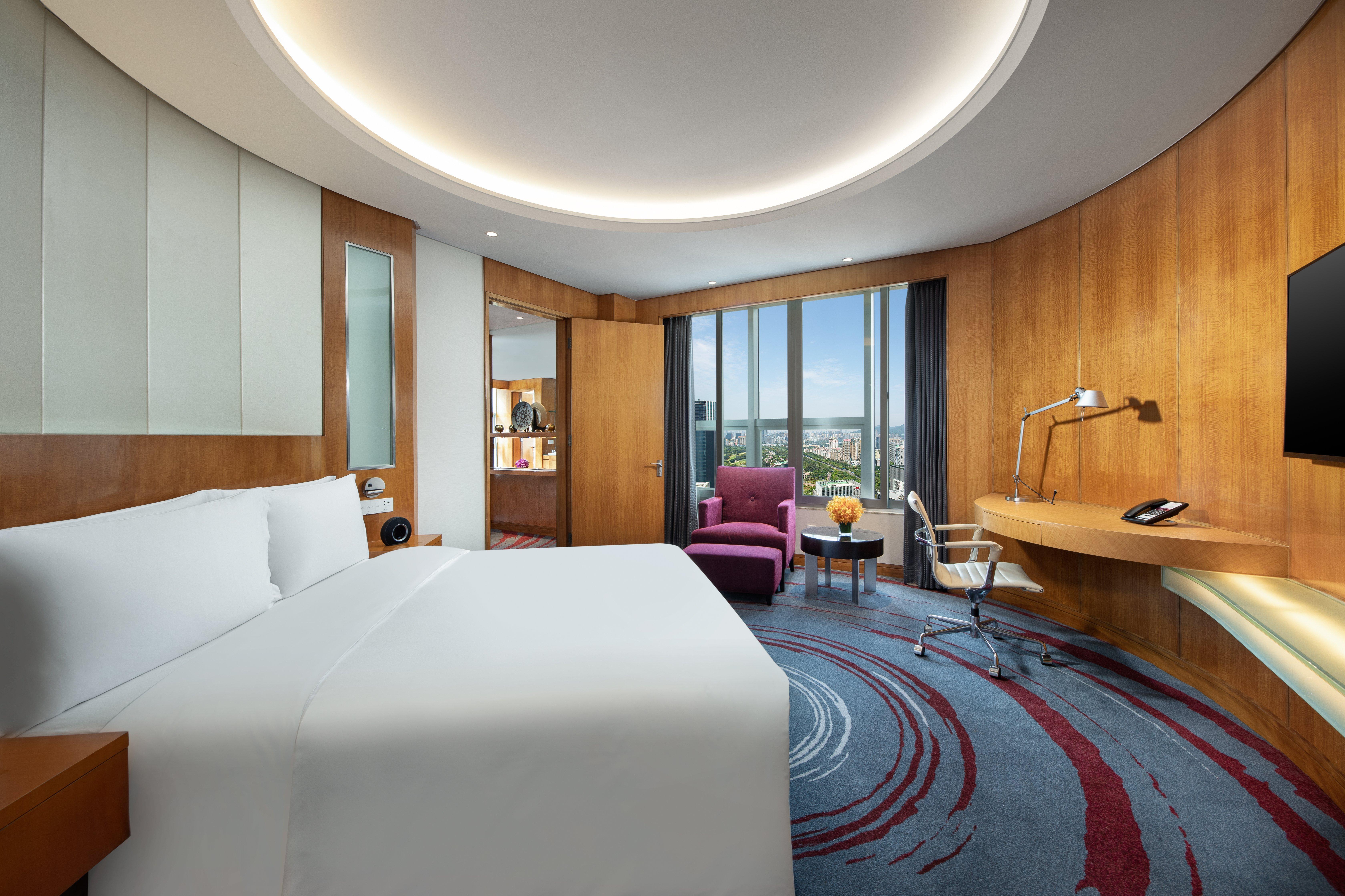 Crowne Plaza Shenzhen Futian, Near To Shenzhen Convention&Exhibition Centre, Shenzhen Stock Exchange And Shenzhen Civic Center, Outdoor Heated Pool Exterior foto