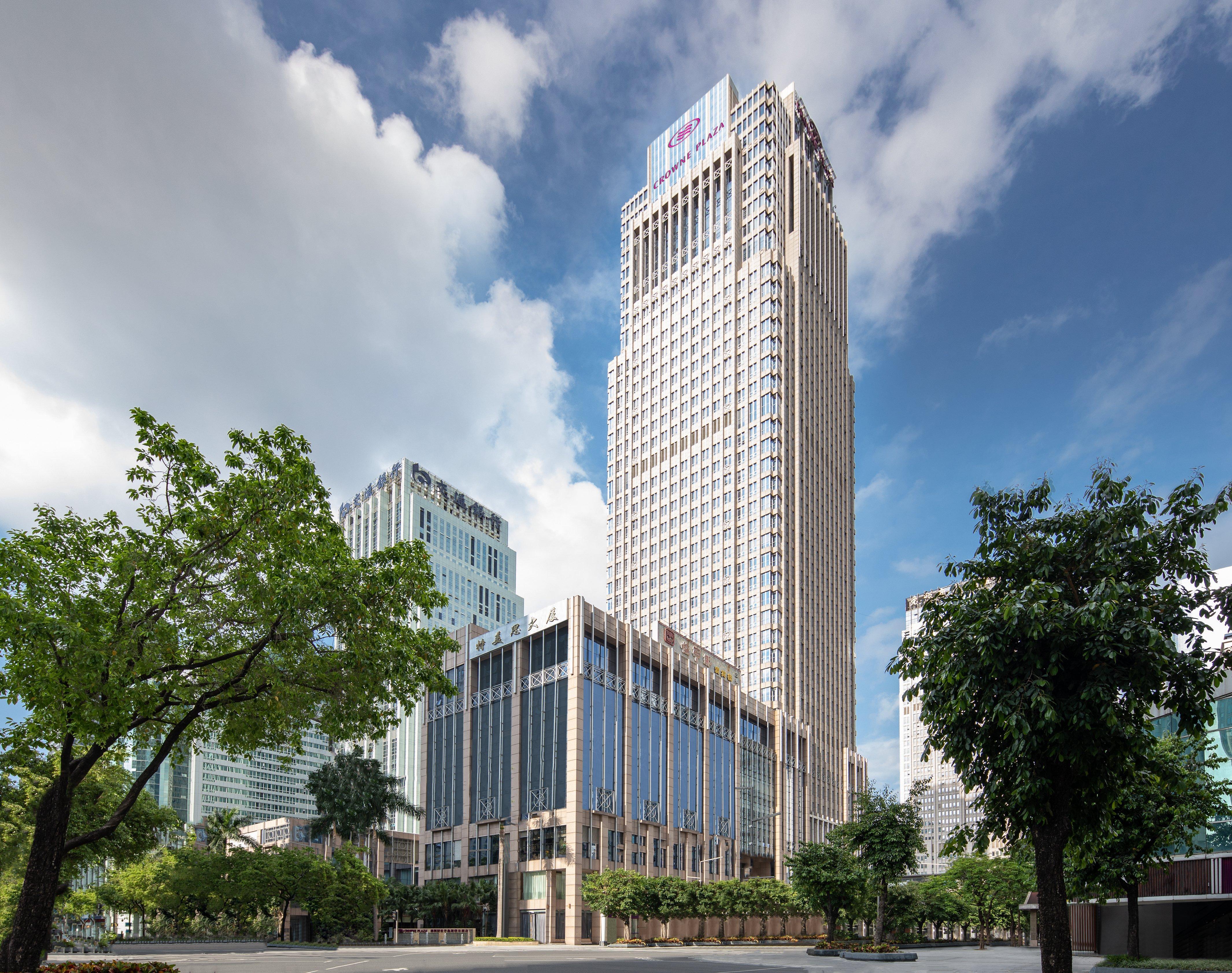 Crowne Plaza Shenzhen Futian, Near To Shenzhen Convention&Exhibition Centre, Shenzhen Stock Exchange And Shenzhen Civic Center, Outdoor Heated Pool Exterior foto