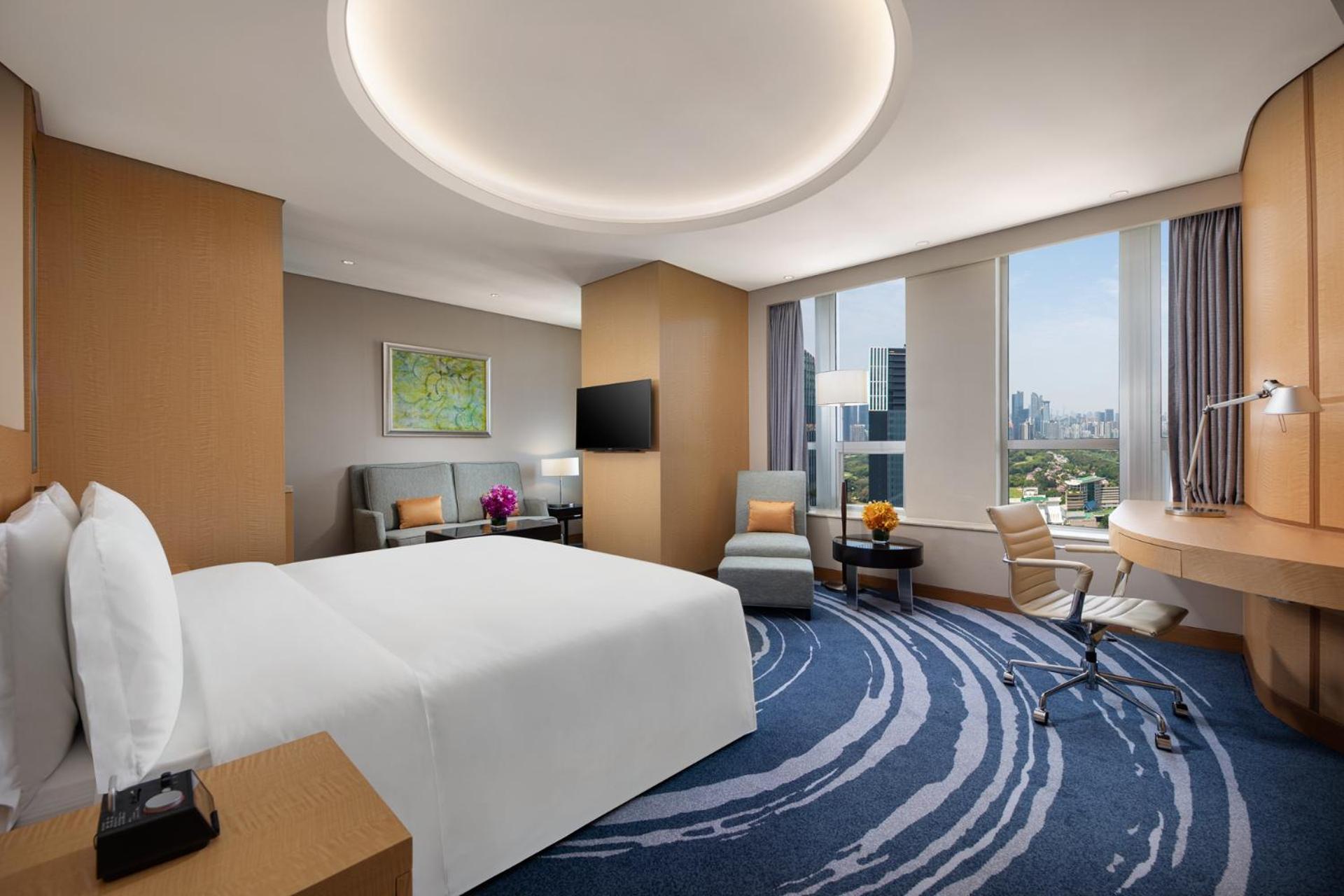 Crowne Plaza Shenzhen Futian, Near To Shenzhen Convention&Exhibition Centre, Shenzhen Stock Exchange And Shenzhen Civic Center, Outdoor Heated Pool Exterior foto
